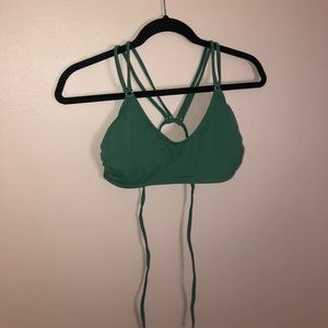 Olive Green Swim Top